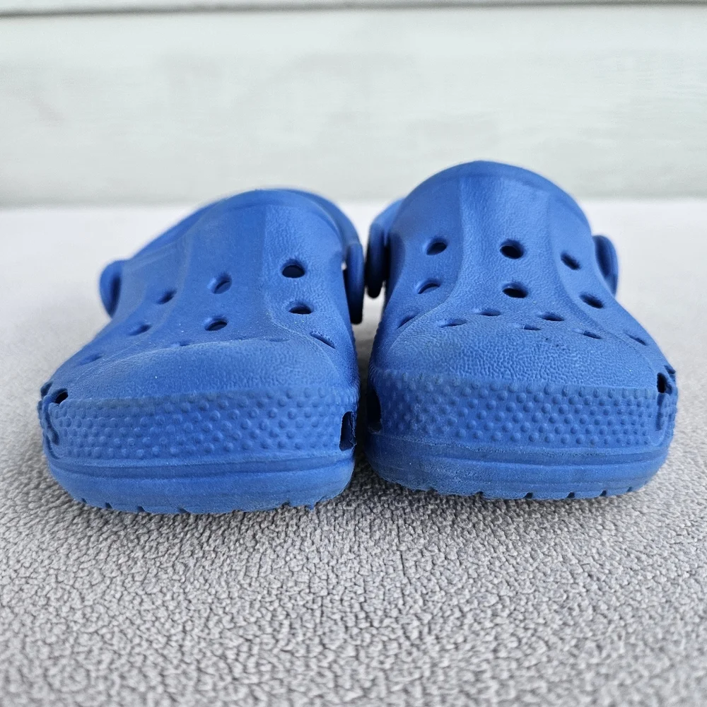 Crocs Baya Clog Toddle SZ 4 5 Slip-On Blue Water Shoes Unisex